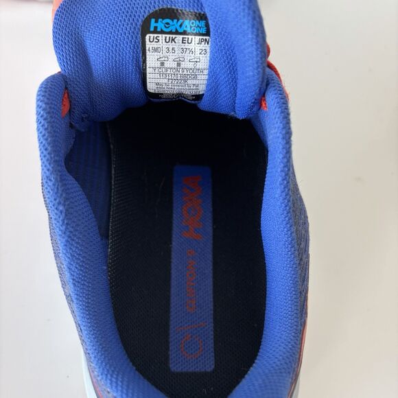 Hoka One One Clifton 9 Shoes Youth Size 4.5MD Running Athletic Sneakers - Picture 9 of 9